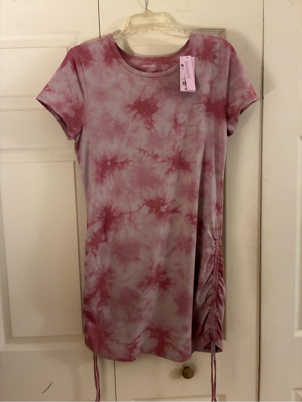 XL Wild fable Pink Tie-Dye Mini Dress NWT